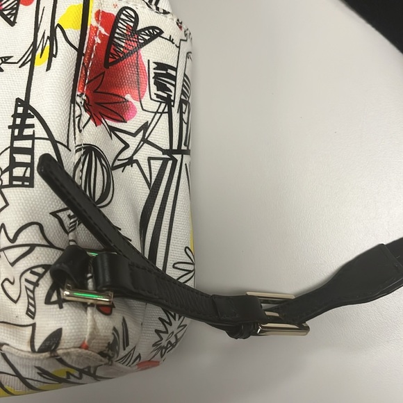 Alice & Olivia Colorful Abstract Print Backpack / preowned OS - Picture 8 of 15